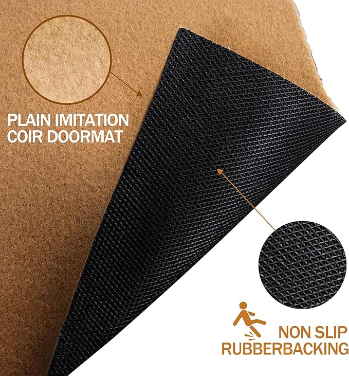6 Pack Blank Door Mats for Crafting and Painting, 30x17 Inch Artificial Coir - Image 4