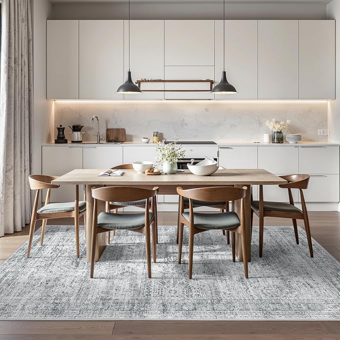 5x7 Area Rugs, Ultra-Thin Washable Rugs - Image 5