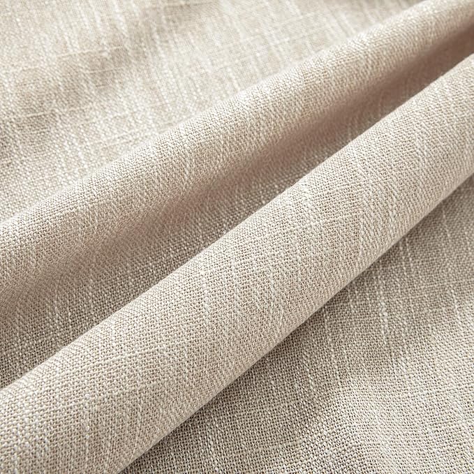 MYSKY HOME Curtains for Kitchen Windows, Sheer Curtains 63 Inch Length for - Image 8