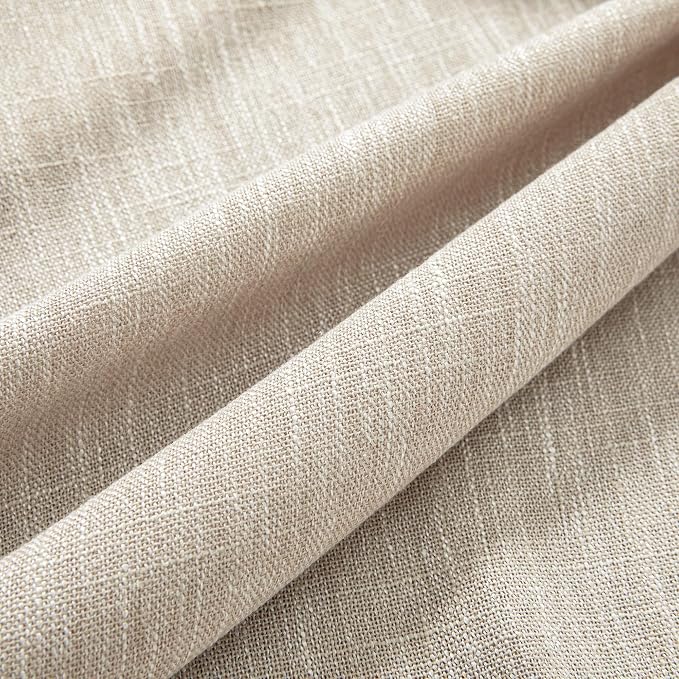 MYSKY HOME Oatmeal French Door Curtains - Image 5
