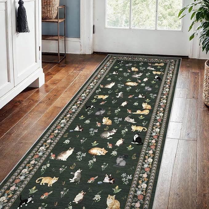 2x5 Washable Kitchen Runner Rug - Image 4