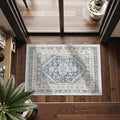Entryway Rug - 2x3 Washable Rug Runner by Restydon