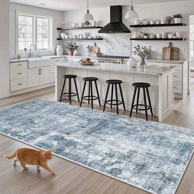 Runner Rug 3x6 Washable Non-Slip Kitchen Runner Rugs - Image 2