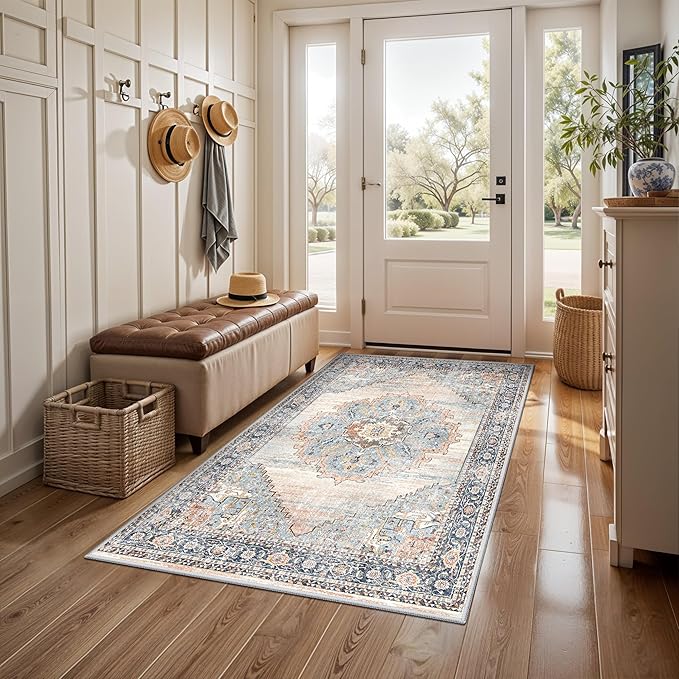 TOPRUUG 3x4 Entryway Runner Rug - Image 3