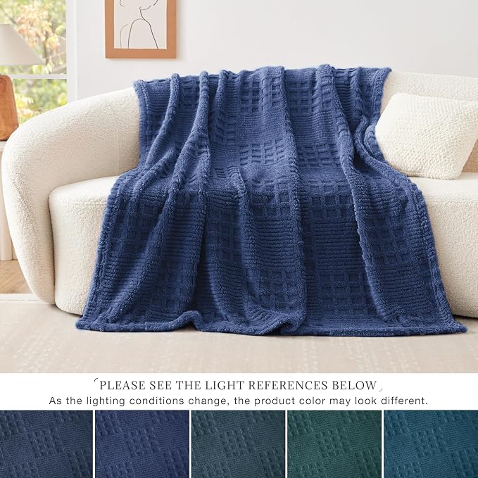 EXQ Home Fleece Throw Blanket for Couch or Bed - Image 4