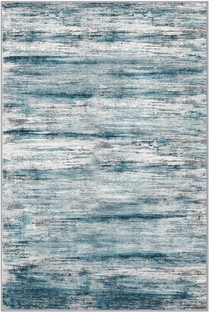 KOZYFLY Area Rug 6x9 Modern Ombre Rugs - Image 8