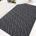 OLANLY Front Door Mat Indoor Outdoor Entrance, Waterproof All-Season, by OLANLY
