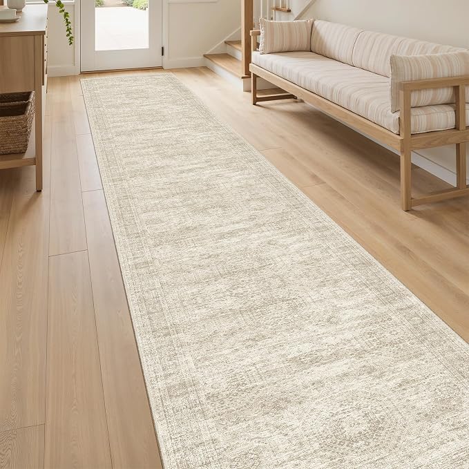 Runner Rug 2x12 Washable Non-Slip Hallway Runner Rugs - Image 3