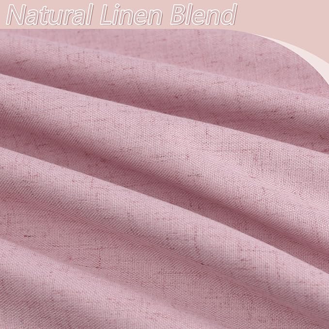 Guken 100% Blackout Curtains 120 Inch Length 2 Panels Set - Image 3