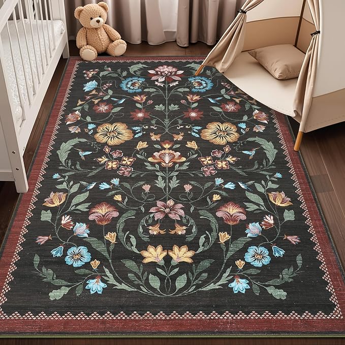 GarveeHome Washable Rug 4x6 Area Rugs - Image 9