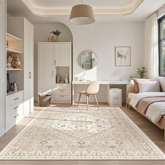 Area Rugs 5x7, Ultra-Thin Washable Rugs - Image 3