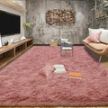 Tepook Super Soft Fluffy Rugs for Living Room, Shag 6x9 Area Rugs for Bedroom by Tepook
