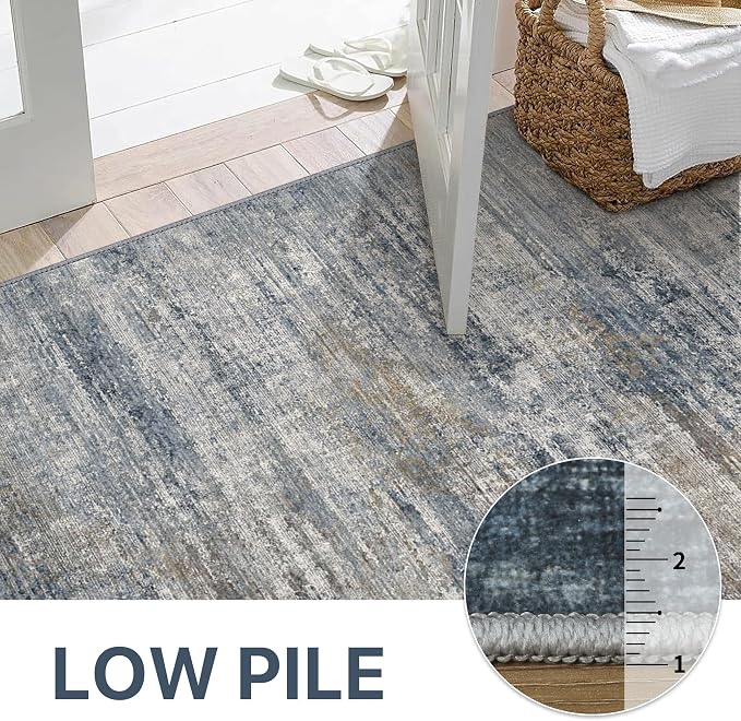 BEIMO Area Rugs 5x7 for Living Room Bedroom, Modern Abstract Machine Washable - Image 8