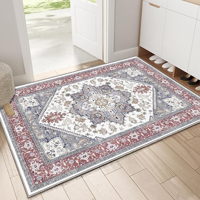 OPPODREAM Soft Throw Rugs 2x3, Small Washable Entryway Rugs 2 x 3 by OPPODREAM