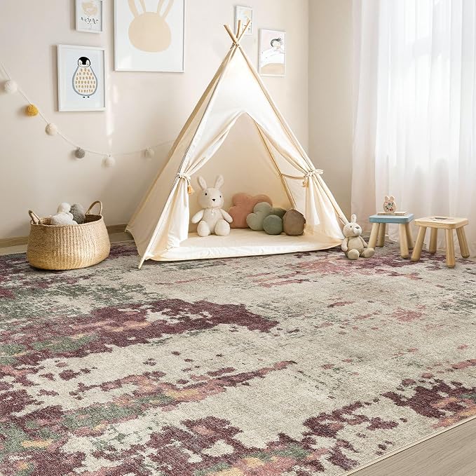 UERMEI 5x7 Area Rug Living Room Rugs - Image 4