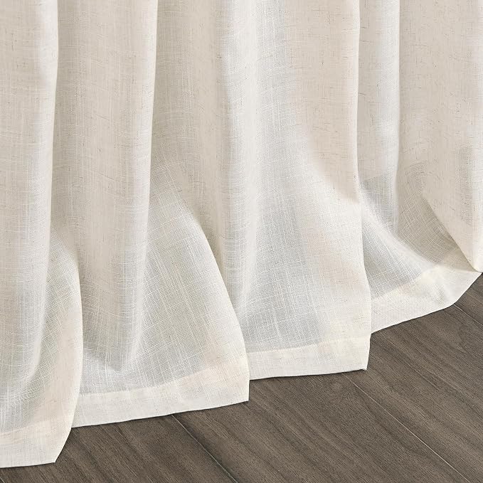Nanspring Modern Linen Curtains 96 Inches Long - Image 8