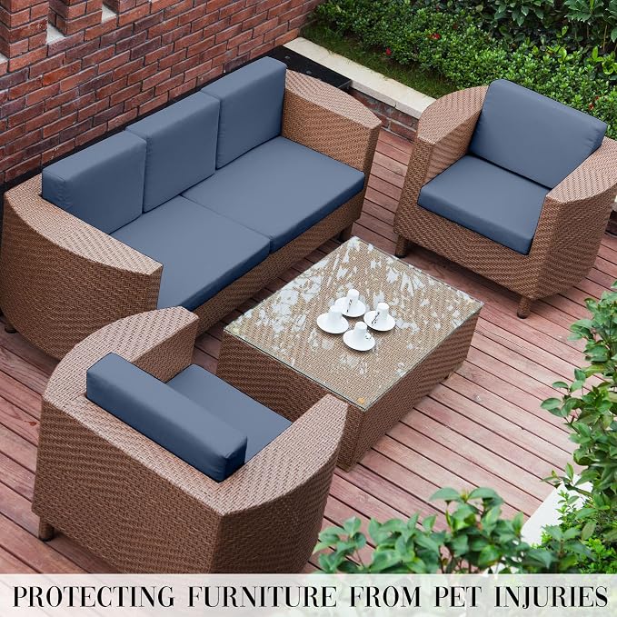 Outdoor Cushion Covers Set, Replacement - Image 6