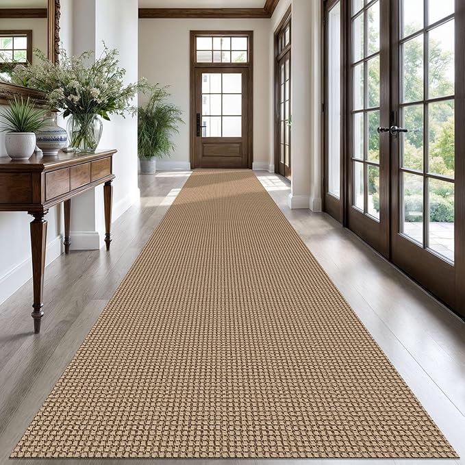 KOZYFLY Extra Long Runners for Hallways 3x20 ft Washable Kitchen Runner Non by KOZYFLY