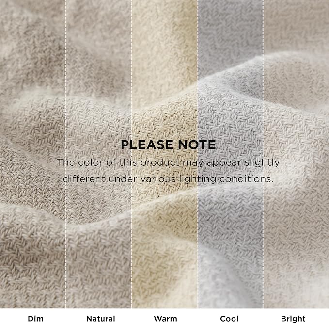 Bedsure GentleSoft 100% Cotton Large Blanket Oversized King - Image 9