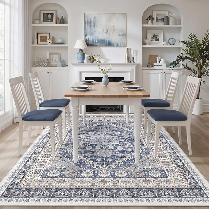 zesthome 7x9 Area Rug, Super Soft Washable Rugs - Image 8