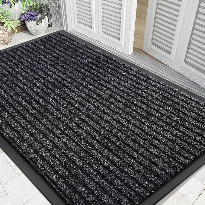 Yimobra Front Door Mat Outdoor Indoor Entrance, 100% Waterproof All-Season All by Yimobra