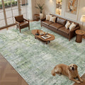 Washable Area Rug 8x12, Large Soft Rugs by Soalmost