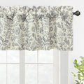 DriftAway Julia Lined Valance Double Layer Thermal Insulated Room Darkening by DriftAway