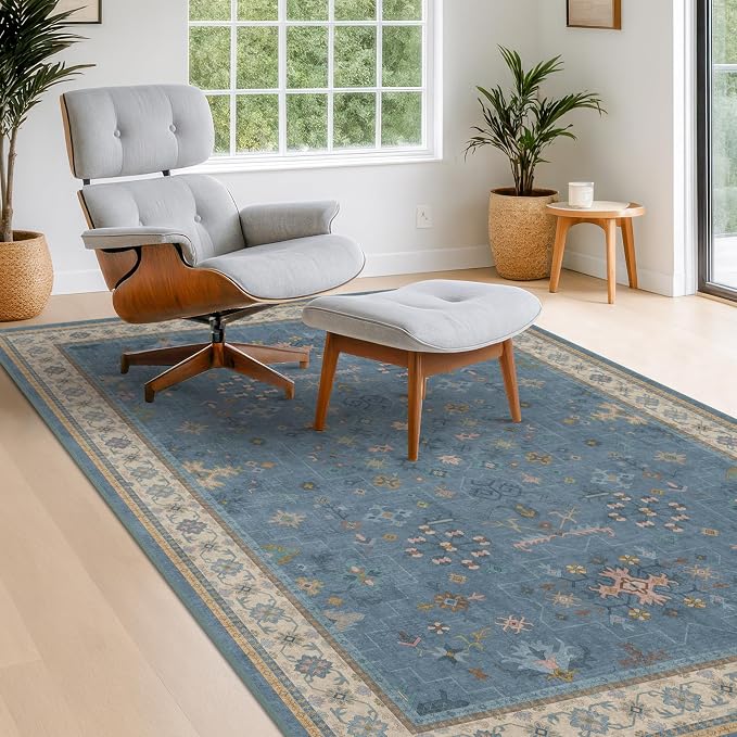 Washable 4x6 Small Rug for Living Room, Area Rug for Kitchen, Large Entryway - Image 6