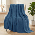 Whale Flotilla Extra Large Fuzzy Fleece Throw Blanket by WHALEFLOTILLA