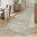 Madane Hallway Runner Rug 2x12, Extra Long Washable Runner Rugs by Madane