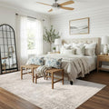 Washable 4x8 Hallway Area Rug: Abstract 8ft Water Resistant Soft Entry Kitchen by HYHAOYUNLAI