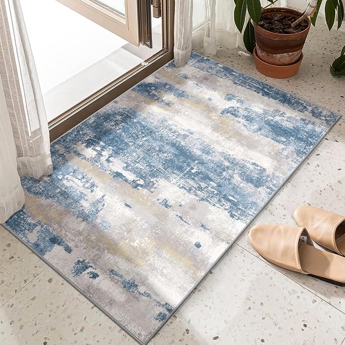 1'5''x2'5'' Rugs for Entryway Entrance Kitchen Bathroom, Machine Washable - Image 4