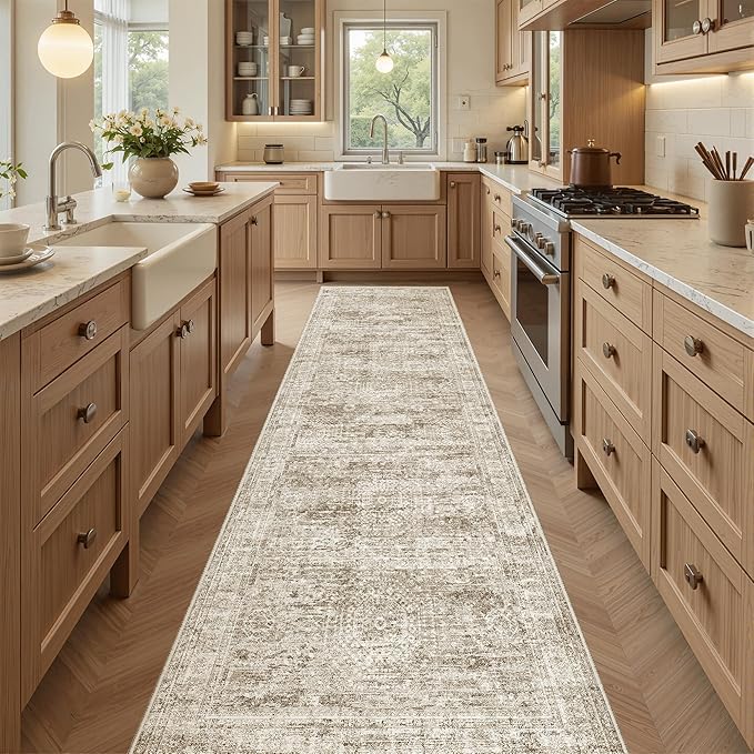 Runner Rug 2x7 Washable Non-Slip Hallway Runner Rugs - Image 2