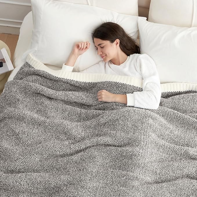 Snuggle Sac Queen Size Bedding Blankets, Super Soft Warm Oversized Blankets - Image 2