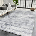 5x7 Washable Area Rugs for Living Room, Dining Room | Minimal, Ultra Soft Faux by Srugn