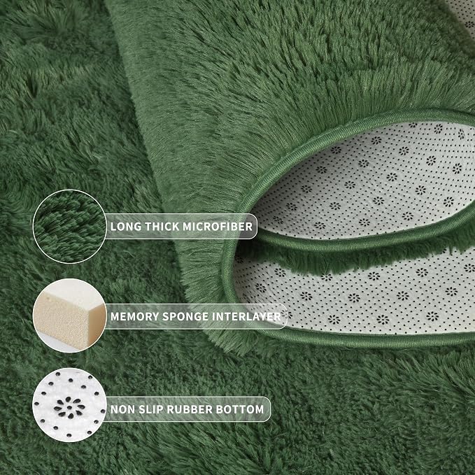 Tepook Soft Runner Rugs for Bedroom 2x6 - Image 8