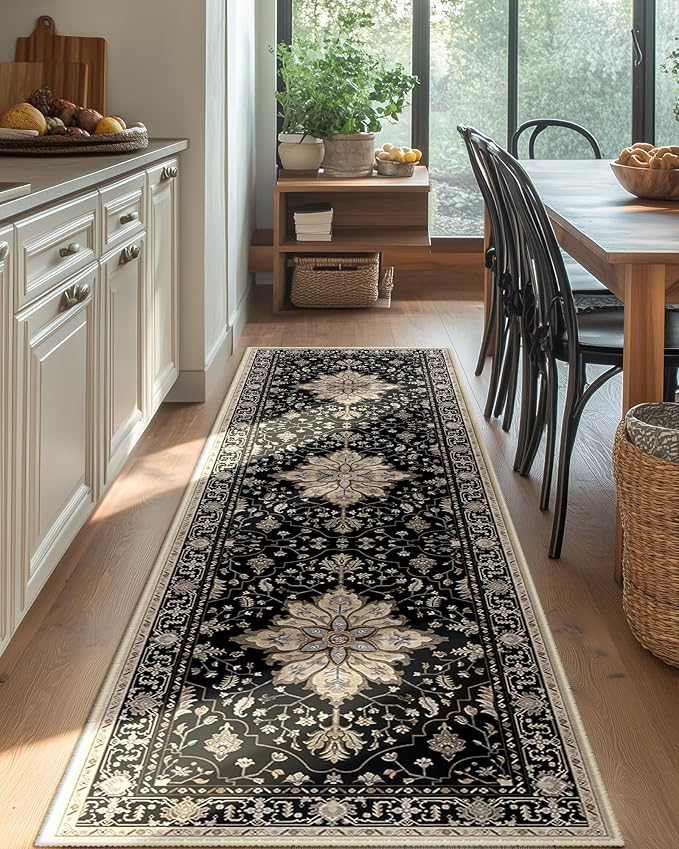 RELEANY Area Rugs 2'x6' Runner Rug Non Slip Washable - Image 9
