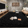 Tepook Fluffy Large Rugs for Living Room, Shag Area Rug 6x9 Soft Carpet for by Tepook