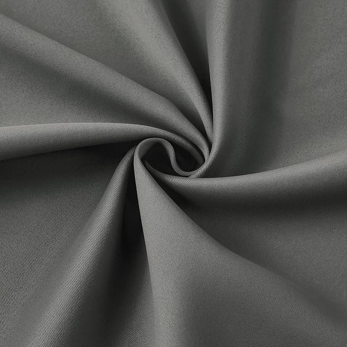 Grey Blackout Curtains 90 Inches Long 2 Panels Set, 60 Inch Wide Pinch Pleated - Image 7