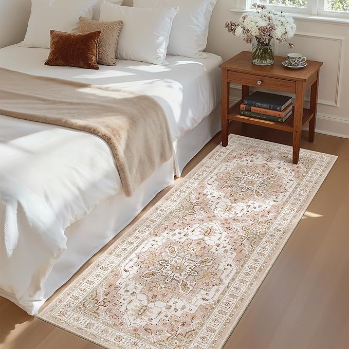 Madane Washable Runner Rug by Madane