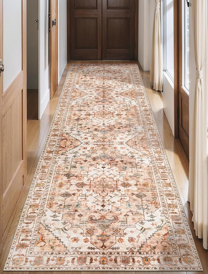 SERISSA Boho Washable Runner Rug by SERISSAHomeDecorCollection