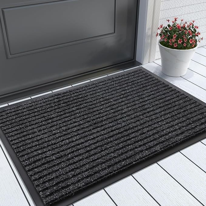 Yimobra Front Door Mat Outdoor Indoor Entrance, 100% Waterproof All-Season All by Yimobra