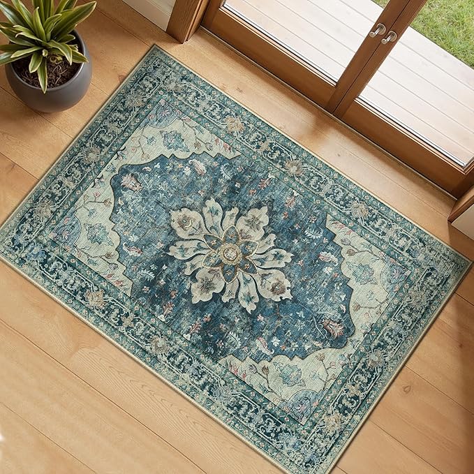 Area Rugs 2'x3' Kitchen Rugs Entry Rug Small Rugs by RELEANY