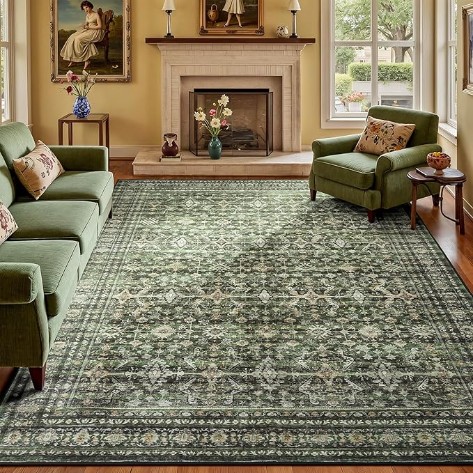 Lofus 8x10 Area Rug for Living Room, Soft Boho Carpets for Bedroom Dining Room by Lofus