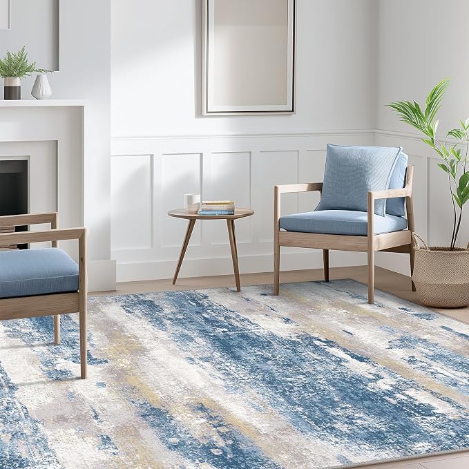 BEIMO Area Rugs 8x10 for Living Room Bedroom, Modern Abstract Machine Washable - Image 4