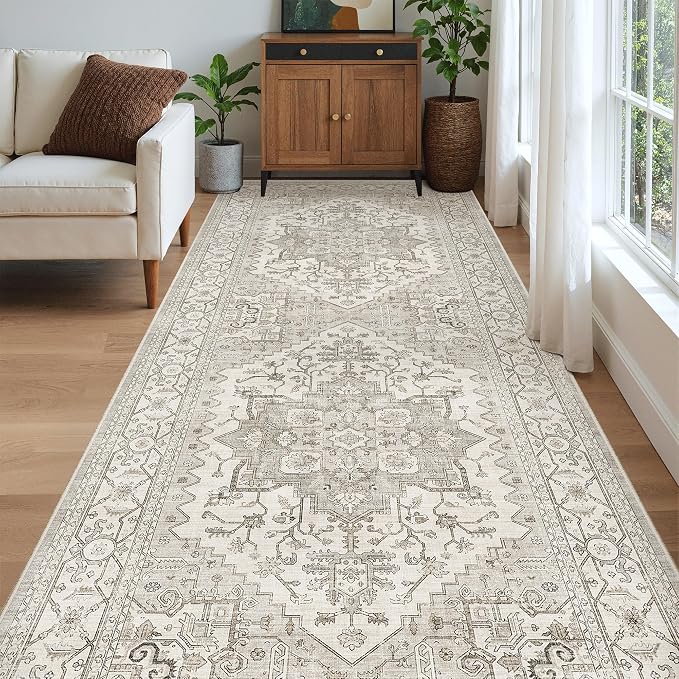 Madane 4x10 Wide Hallway Runner Rug: Washable Soft Rug Runners - Image 3