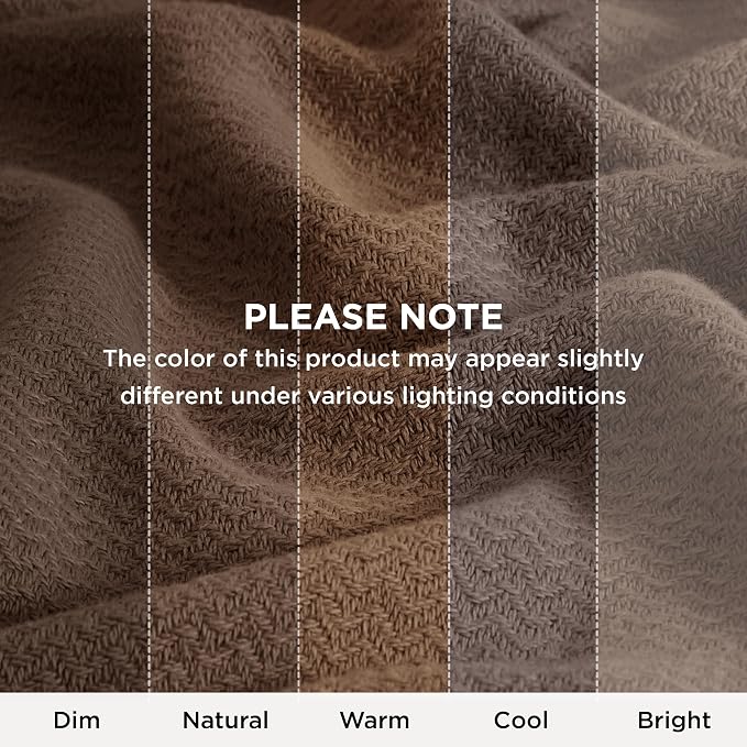 Bedsure GentleSoft 100% Cotton Blanket Queen Size - Image 7