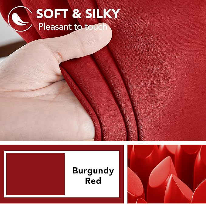 Deconovo Red Curtains for Christmas - Image 7