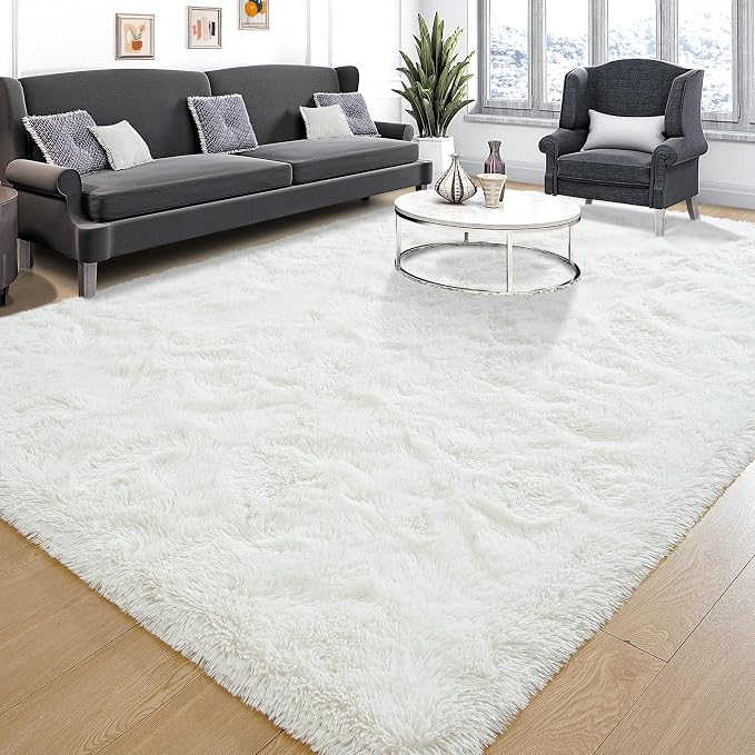 Tepook Area Rugs 10x14 for Living Room, Super Soft Fluffy Rugs for Bedroom - Image 2