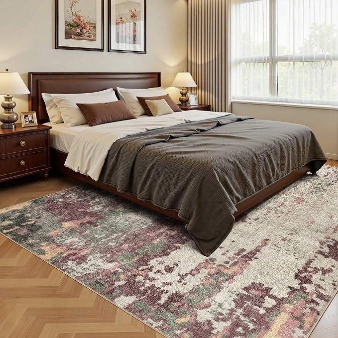 UERMEI 8x10 Area Rug Living Room Rugs - Image 3